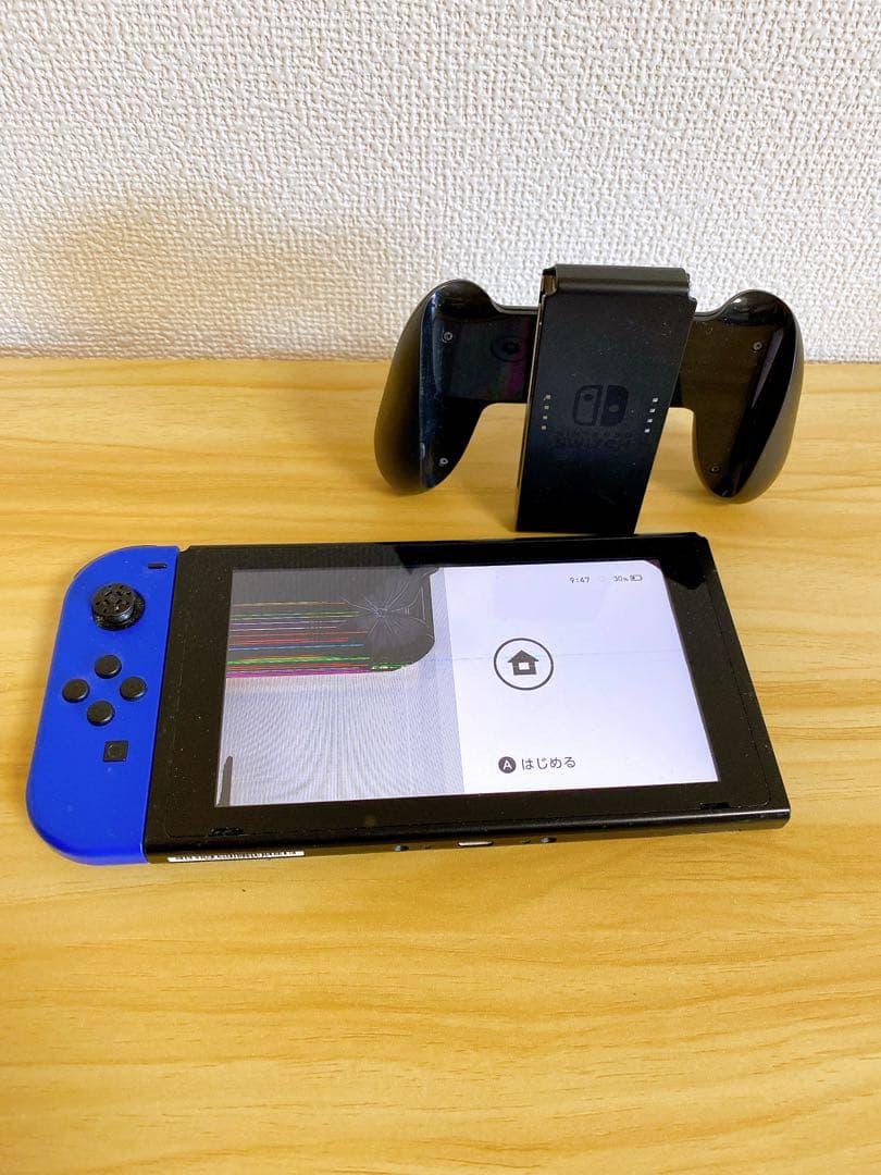 。【ジャンク品】Nintendo Switch HAC-001 本体