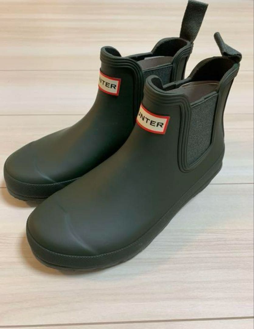 HUNTER ショート　レインブーツ 元箱付き