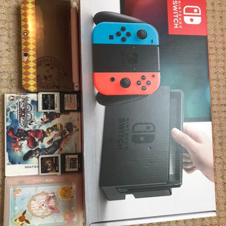 値下げしました　任天堂スイッチ、3DSLL、カセットまとめ売り