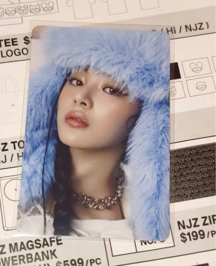 newjeans NJZ ミンジ complex 香港 限定 トレカ