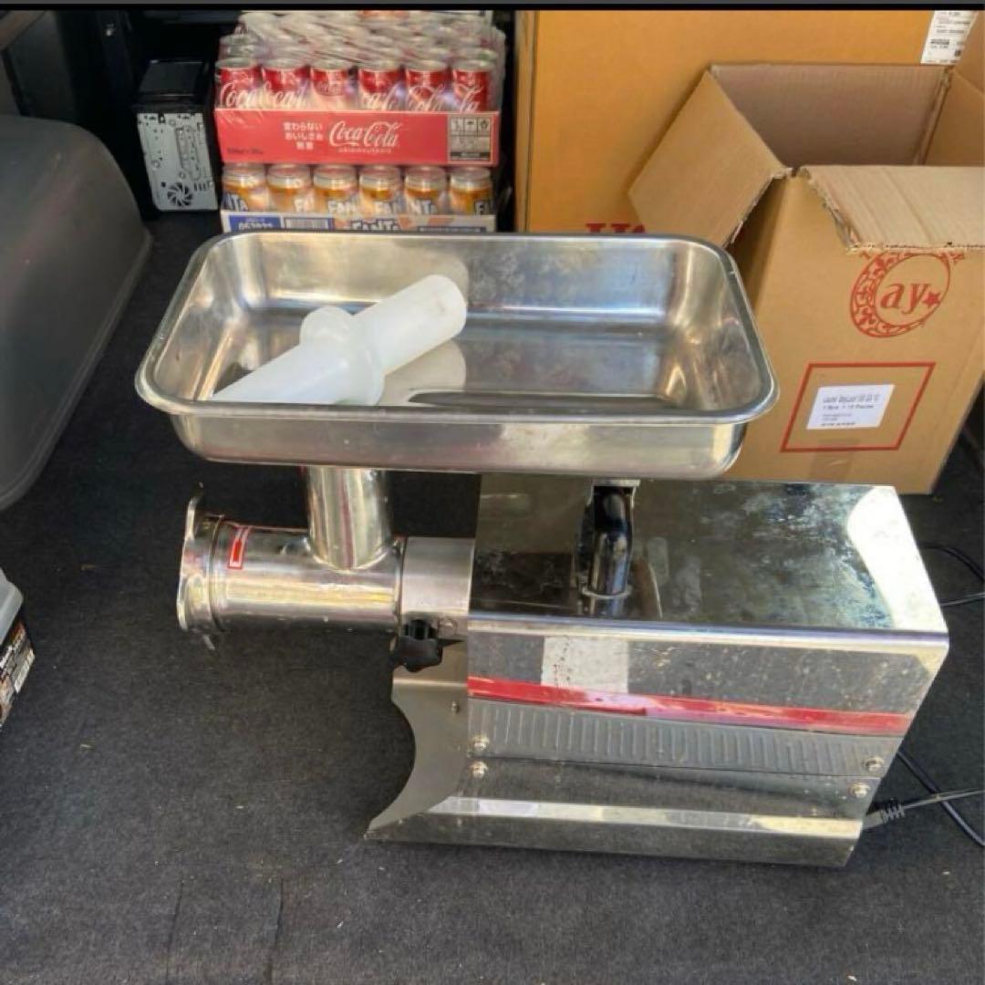 CHUBU ステンレス フードチョッパーミートミンサーMM120A