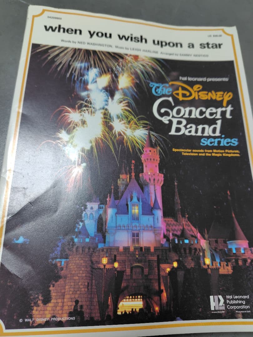 when you wish upon a star 星に願いを 吹奏楽