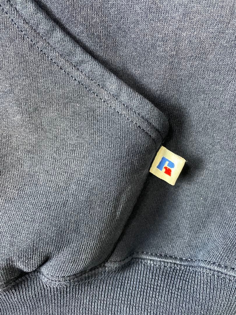 90s USA製　ラッセル　RUSSELL パーカー　フーディスウェット　無地