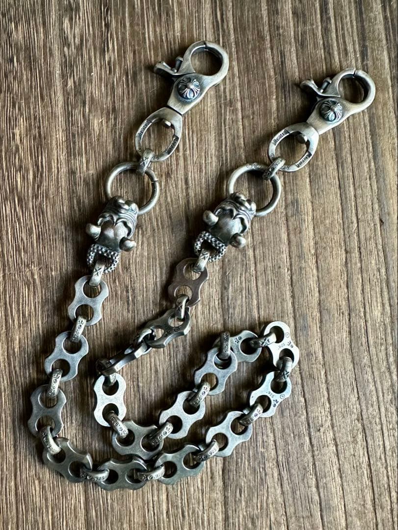 シルバーウォレットマンテルチェーン