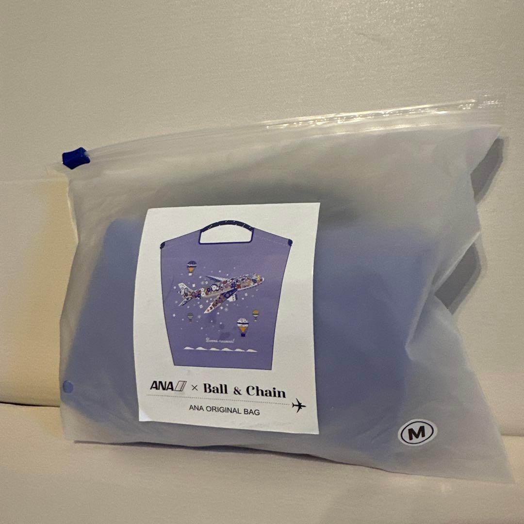ANA ボールアンドチェーン エコバッグ 国際線機内販売限定