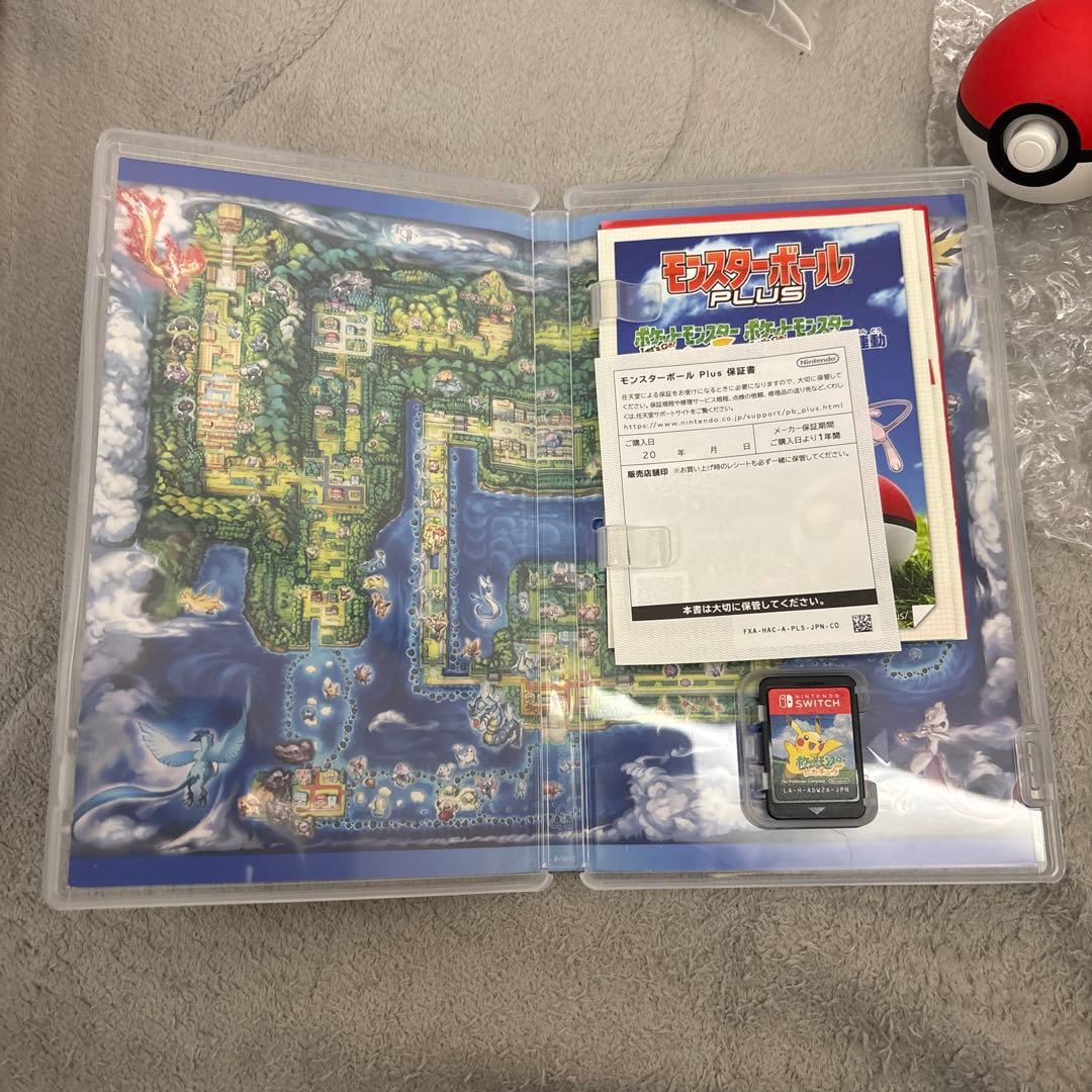 ポケットモンスターレッツゴーピカチュウ　モンスターボールplus