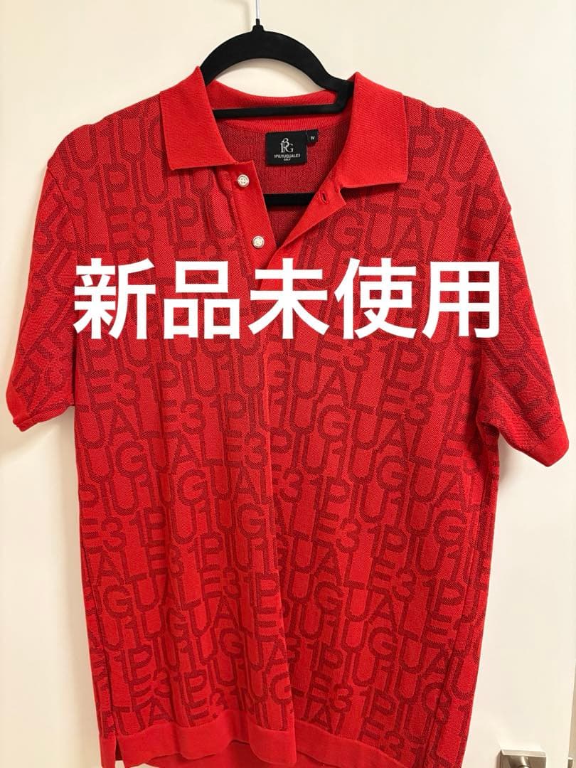 1PUGLIALE3 レッド ポロシャツ IV
