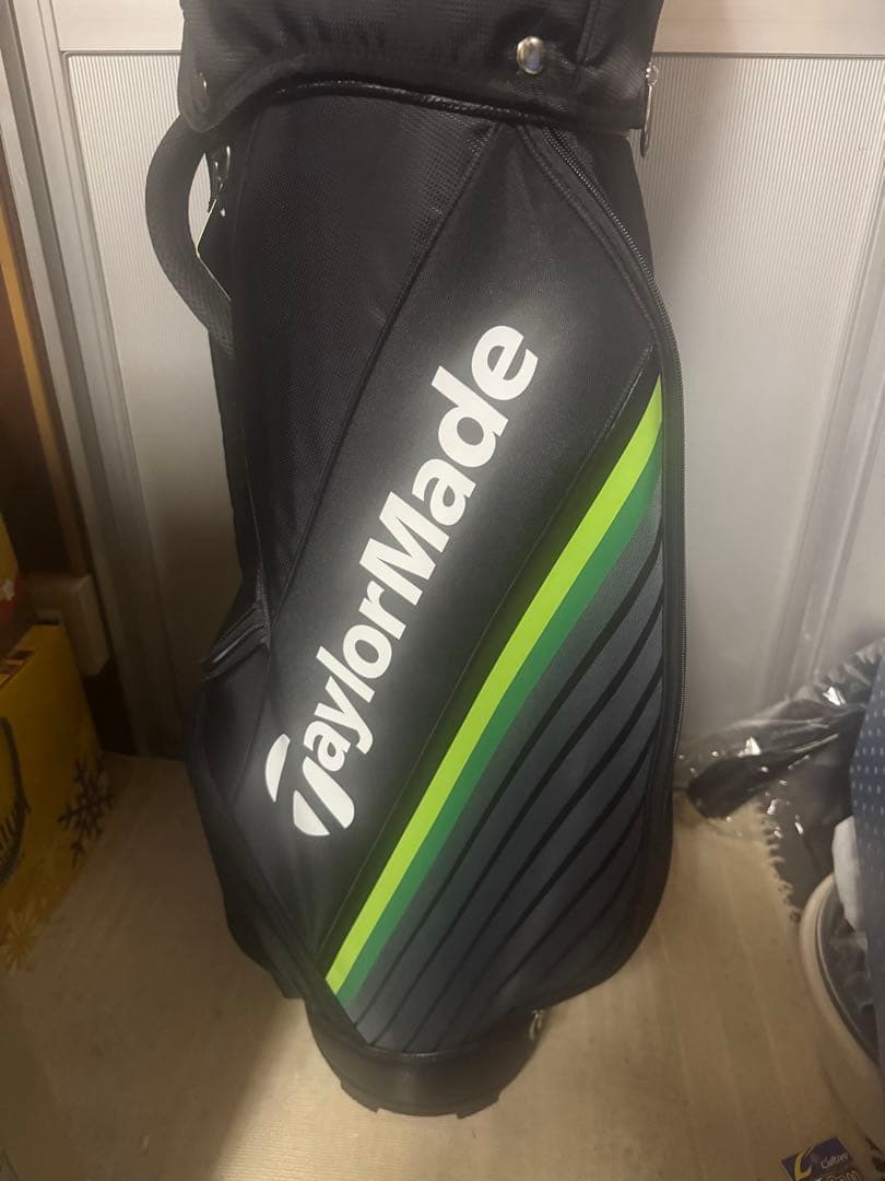 テーラーメイド キャディバッグ 黒 ストライプ ゴルフ クラブ RBZ
