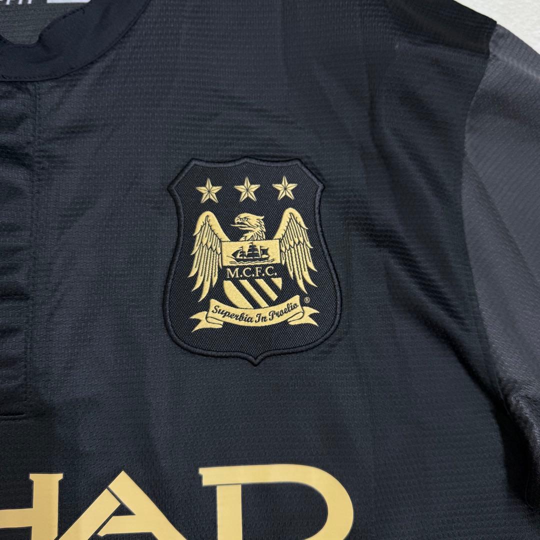 【美品】マンチェスターシティ レプリカユニフォーム 3rd ゲームシャツ