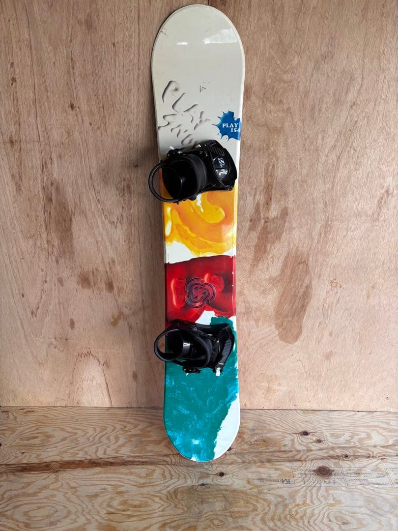 初心者向け　PLAY 154 スノーボード ZUMA ビンディング