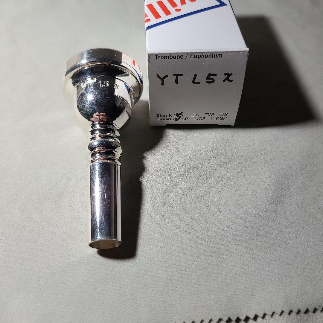 トロンボーン太管用マウスピース　willie's YT L5 χ