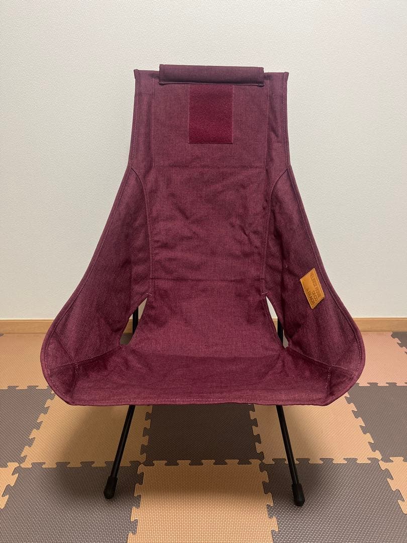 ヘリノックス ホームデコ&ビーチ チェアツー バーガンディ