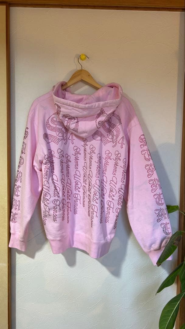 Supreme ラインストーンパーカー M