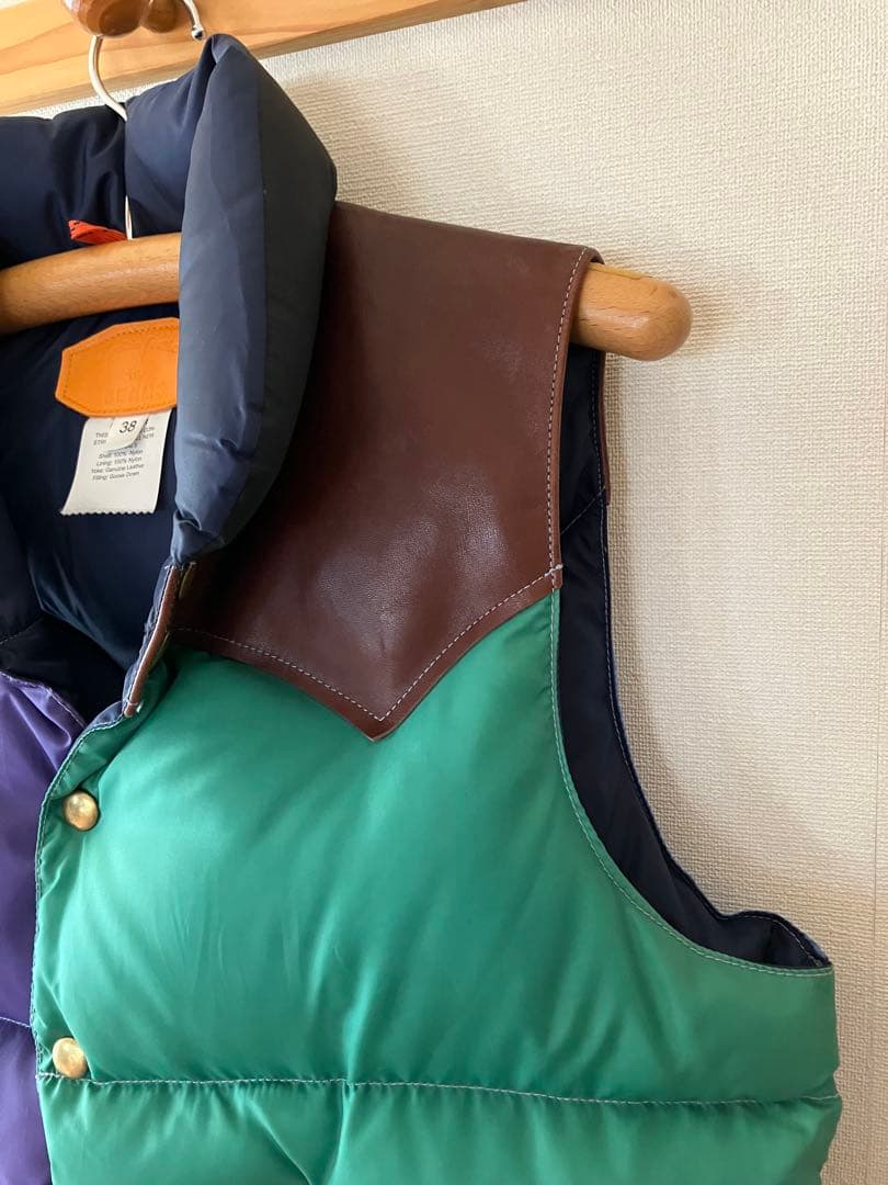 ロッキーマウンテン　ビームス別注ダウンベスト38サイズ