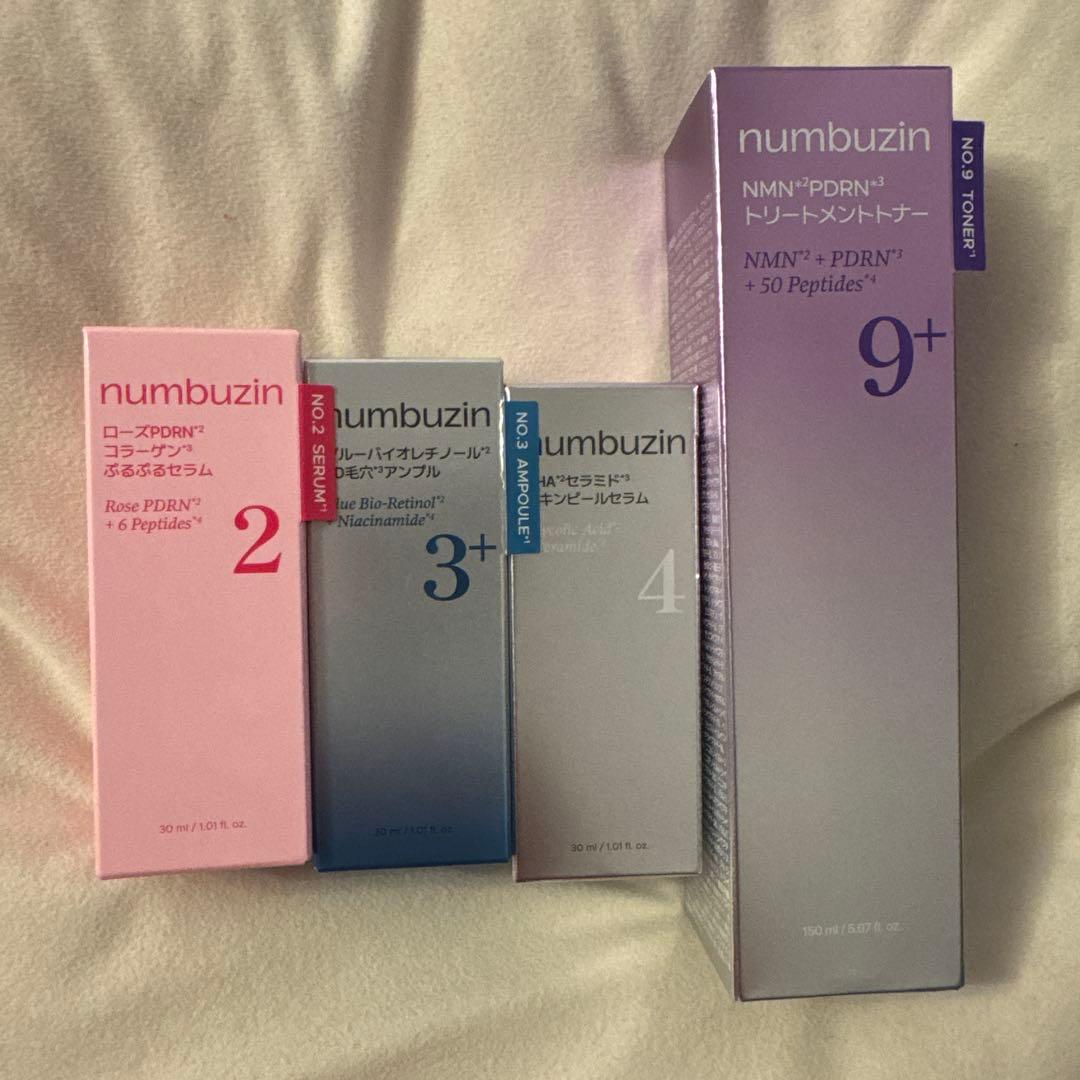 【新品未開封】ナンバーズイン　2.3.4.9 美容液、化粧水セット12600円