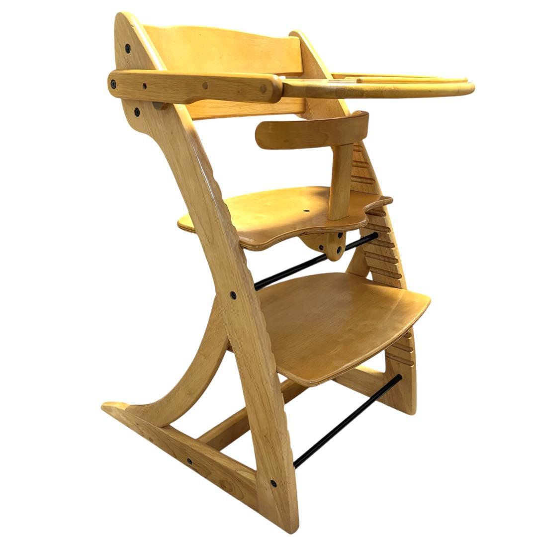 美品 大和屋 ヤマトヤ すくすくチェア アーク ARC テーブル ガード付