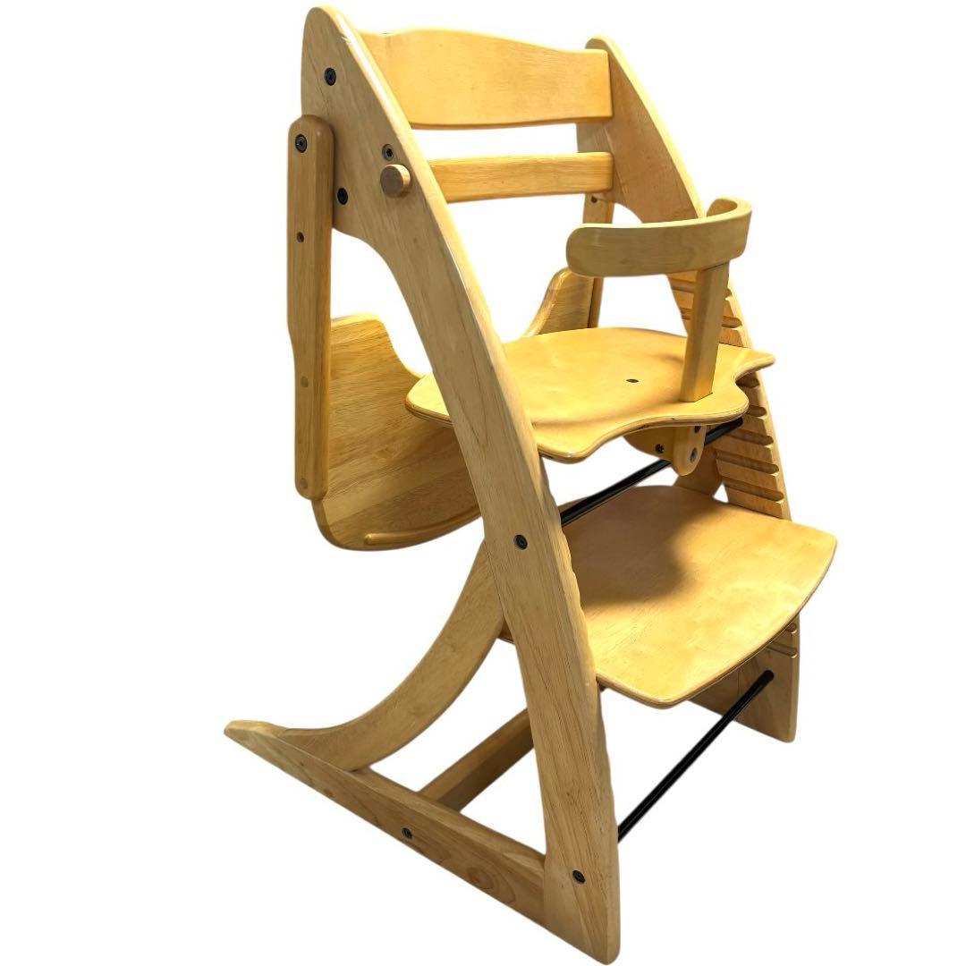 美品 大和屋 ヤマトヤ すくすくチェア アーク ARC テーブル ガード付