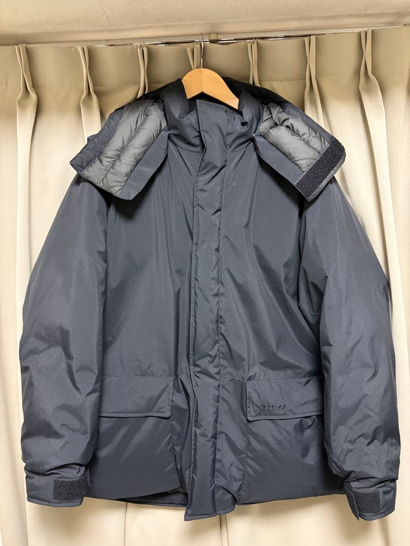 【Hope】Marmot マーモット ダウンジャケット ブラック XL