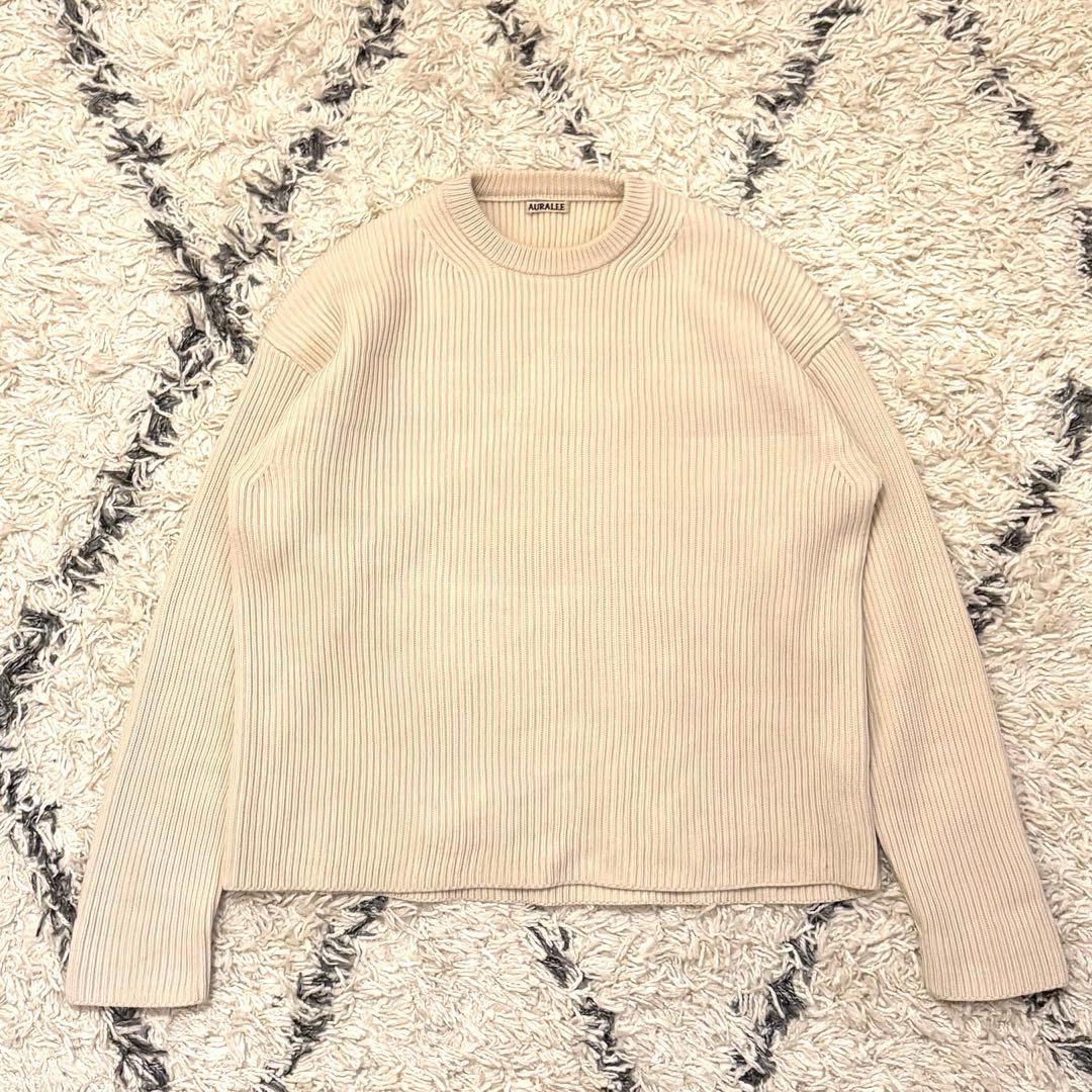 AURALEE super fine wool rib knit オーラリー