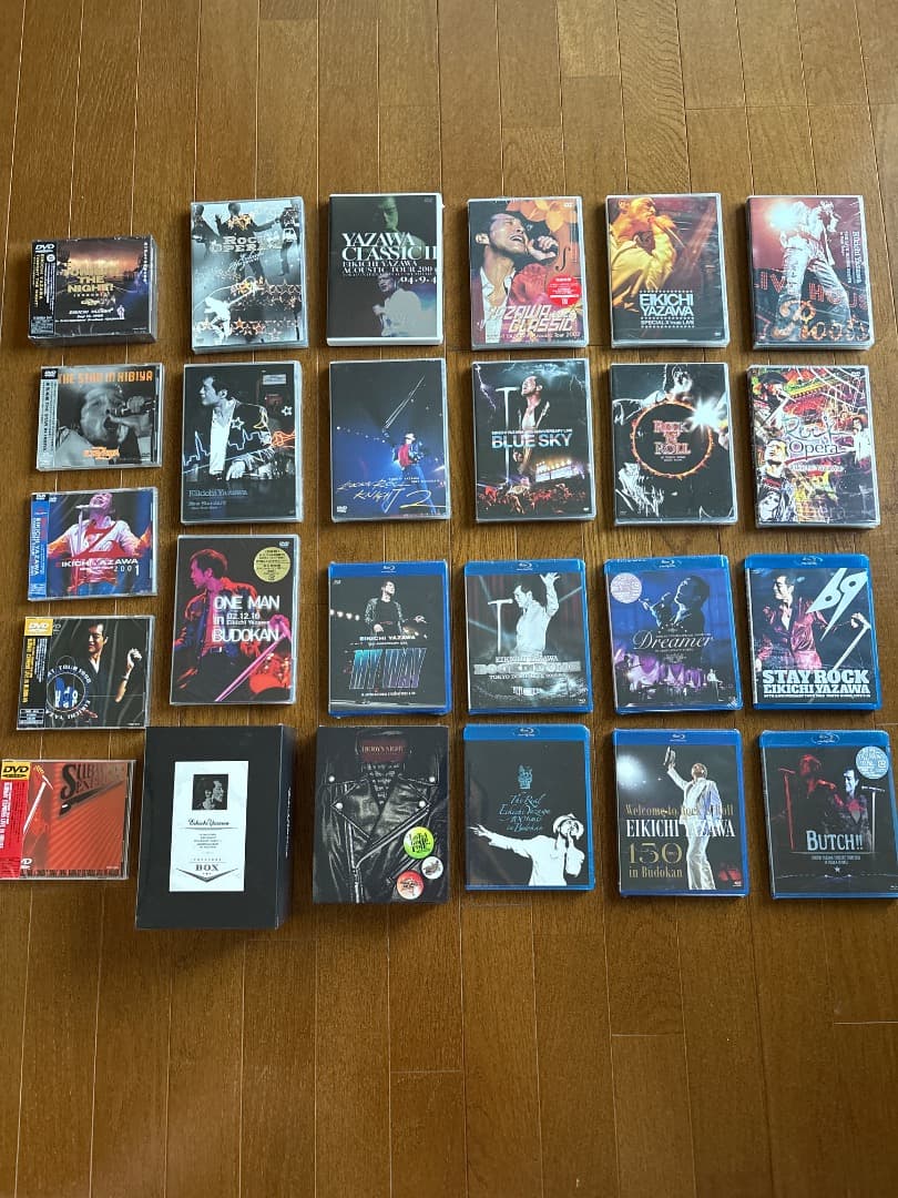 矢沢永吉　新品未開封　DVD Blu-ray 25枚セット