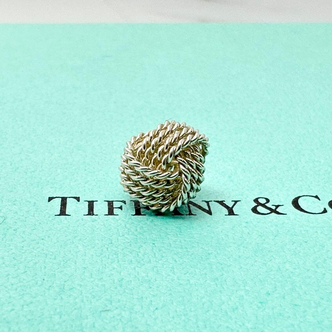 Tiffany サマセット　メッシュ　ボール　ピアス　片耳　Ag925 シルバー