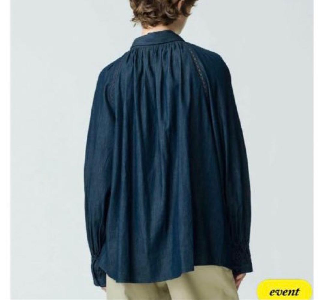 美品ロンハーマン別注マーレットmerletteTIANAデニムブラウスシャツS