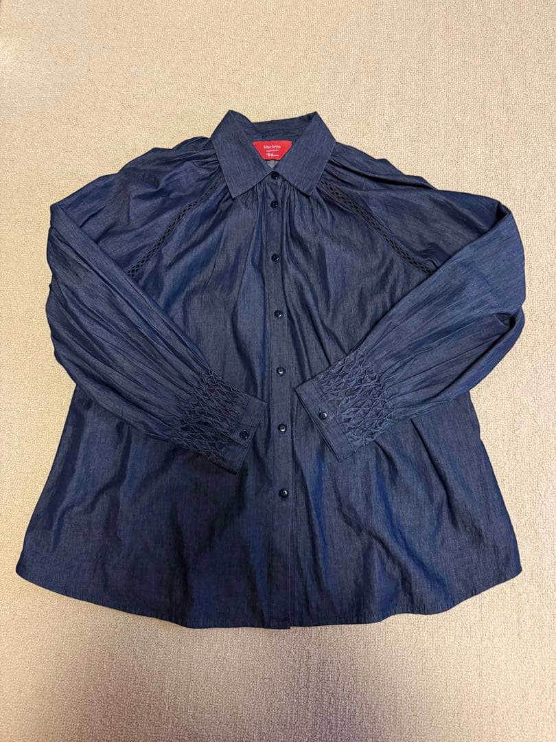 美品ロンハーマン別注マーレットmerletteTIANAデニムブラウスシャツS