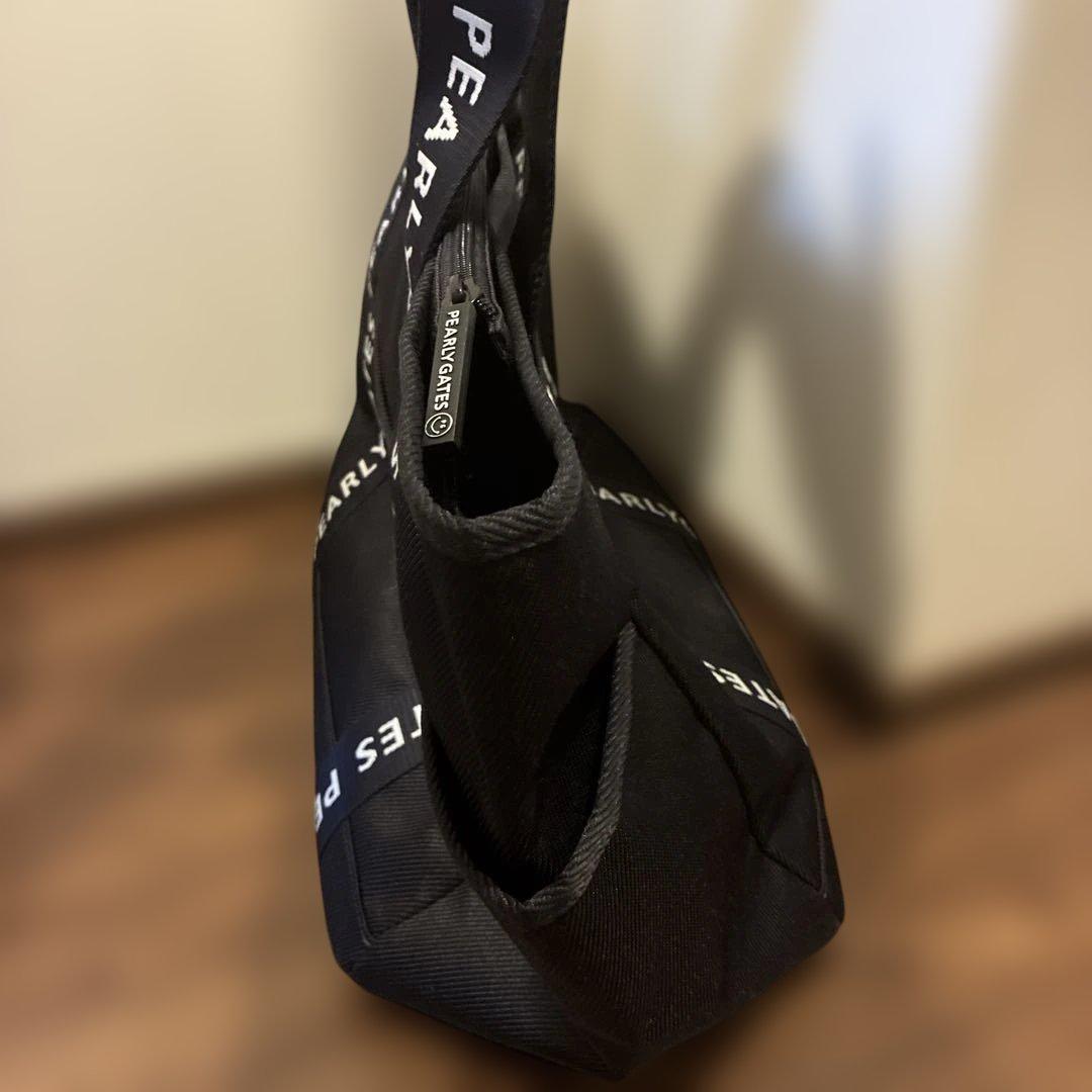 正規品！美品！PEARLY GATES ネイビー　ロッカートートバッグ大容量