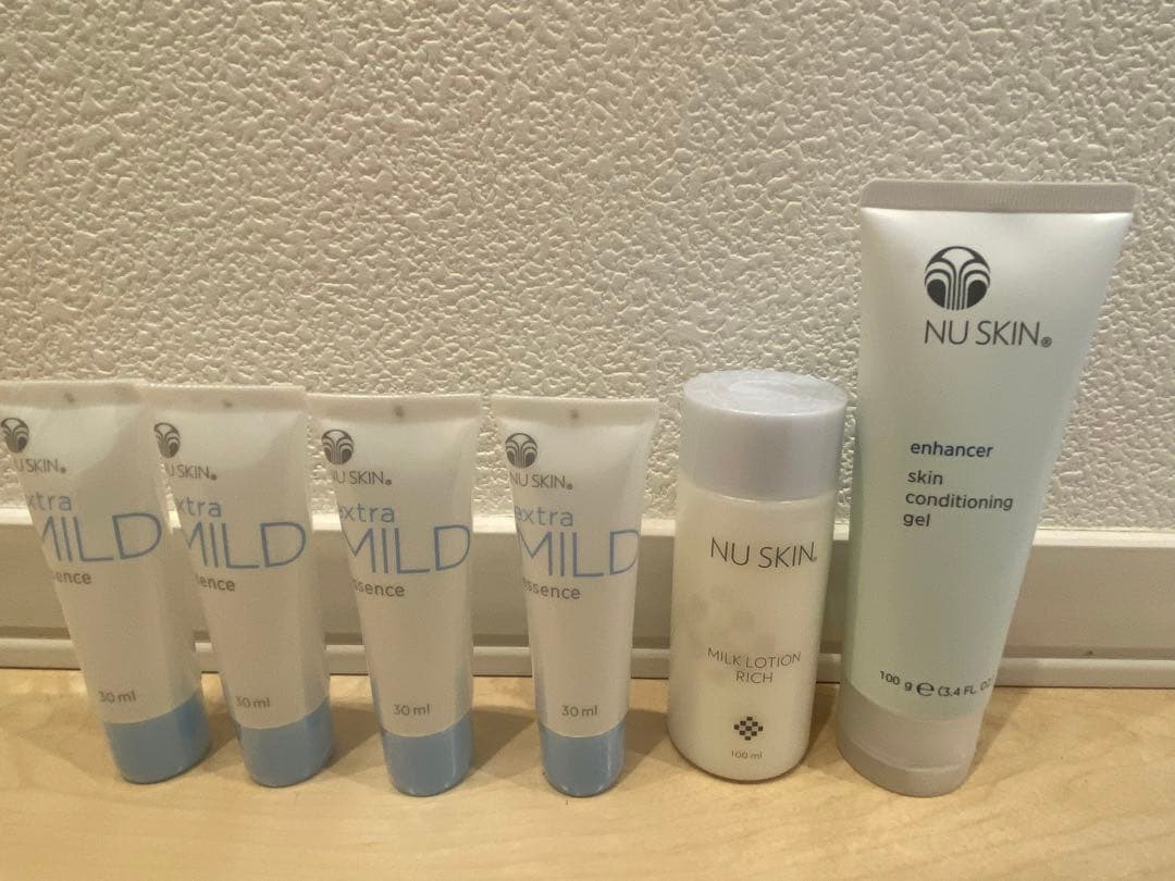 NUSKIN extraMILD、MILK LOTION、enhancer
