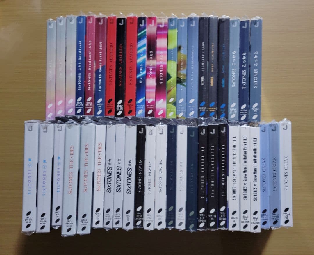 SixTONES CD DVD BluRay まとめ売り 45枚セット 3形態