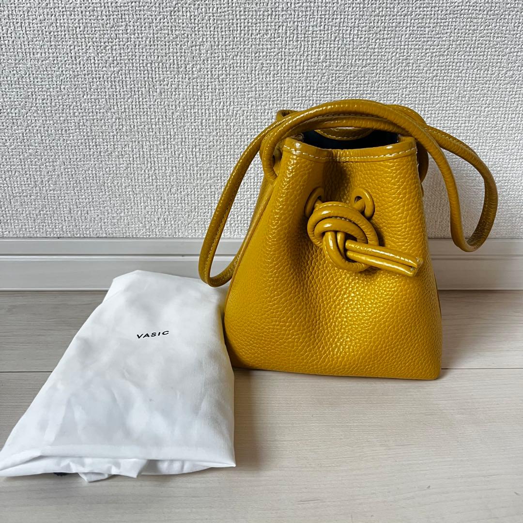 vasic bond mini mini ハンドバッグ　イエロー