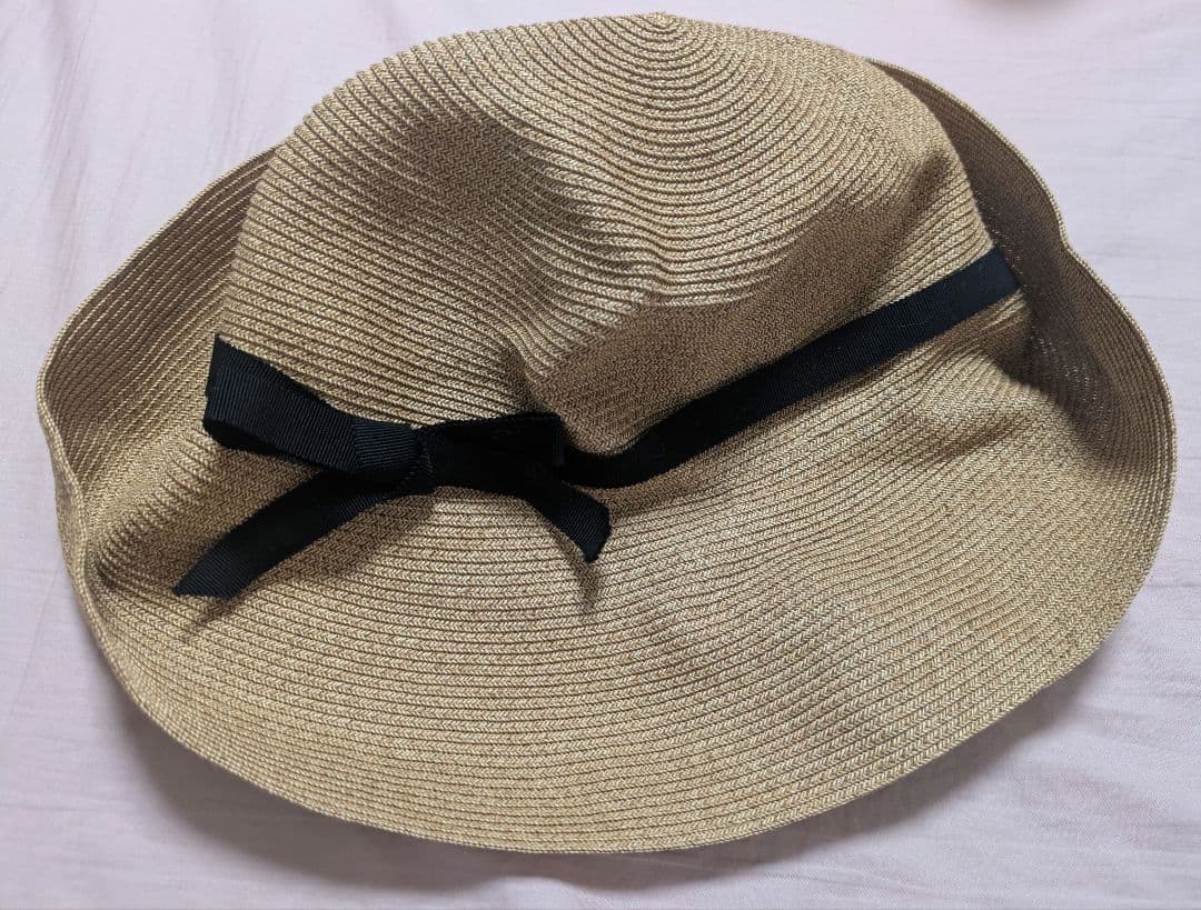 T　新品タグ付き　mature ha. BOXED HAT つば幅11cm