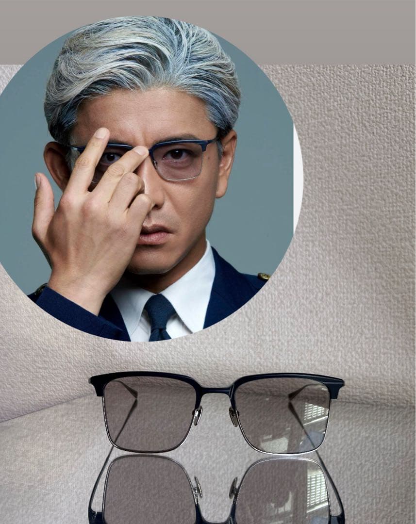 卒業おめでとう。木村拓哉　教場Requiem MASUNAGA サングラス