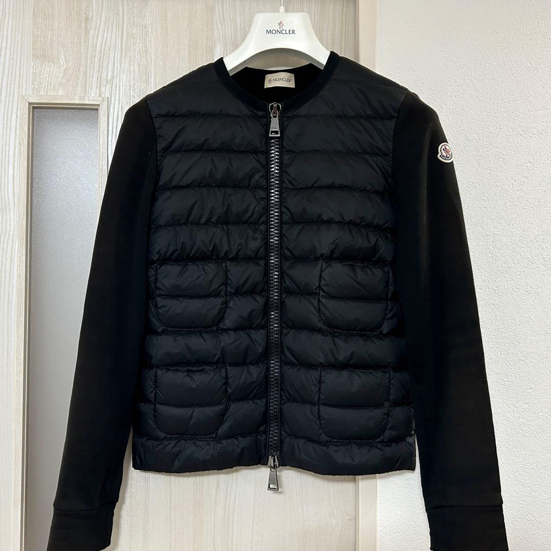 ま*ん様 在庫処分✨️ MONCLER モンクレール 異素材切替 ダウンニット