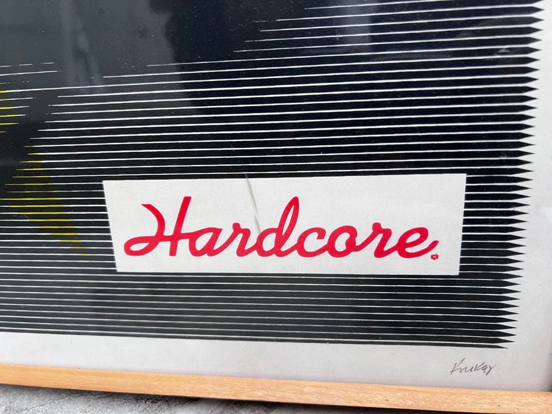 Kozik 藤原ヒロシ Hardcore ポップアートポスター 28/40