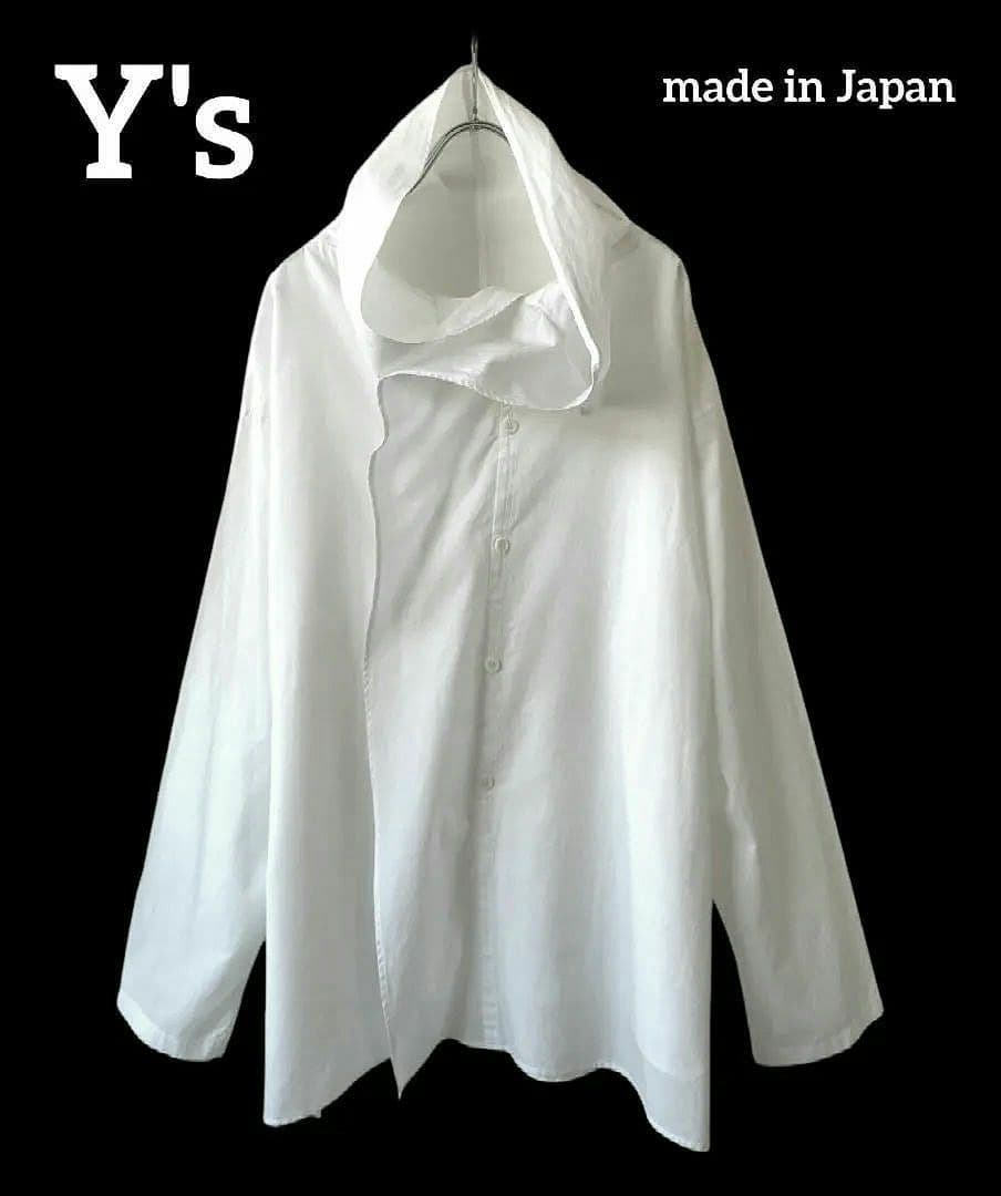 トップス Y's HIGHT-NECKED COLLAR BLOUSE 2021-22AW