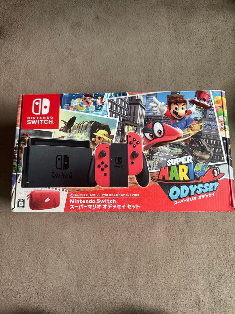 Nintendo Switch スーパーマリオオデッセイセット　ソフト二つ付き