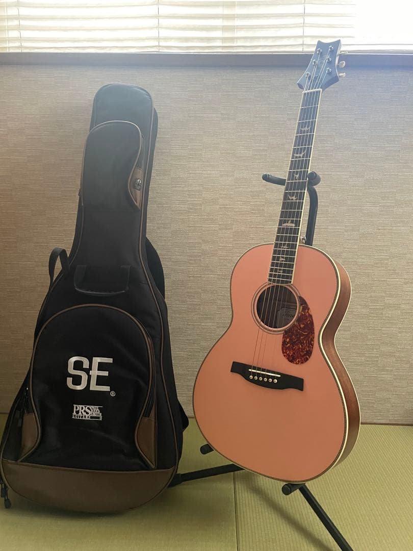 ギター PRS SE P20E Parlor w/ FishmanPink Lotus