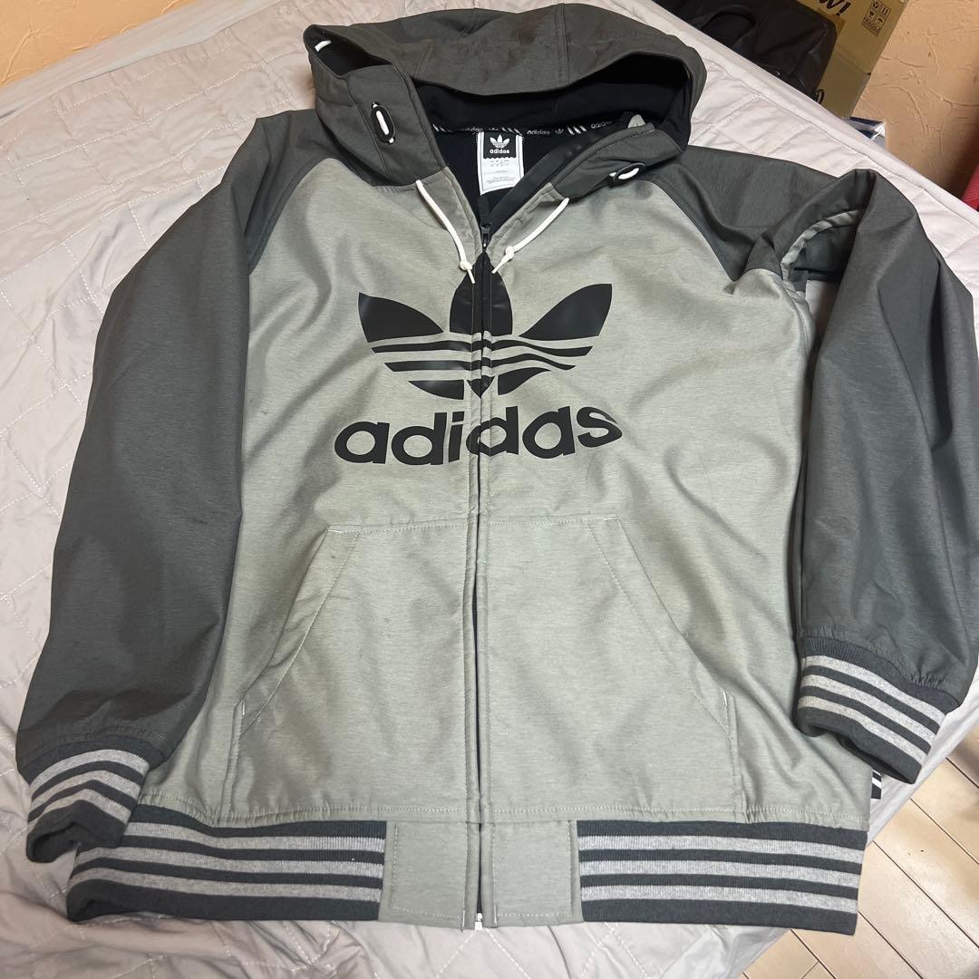 期間限定adidas スノーボードウェア XOサイズ グレー