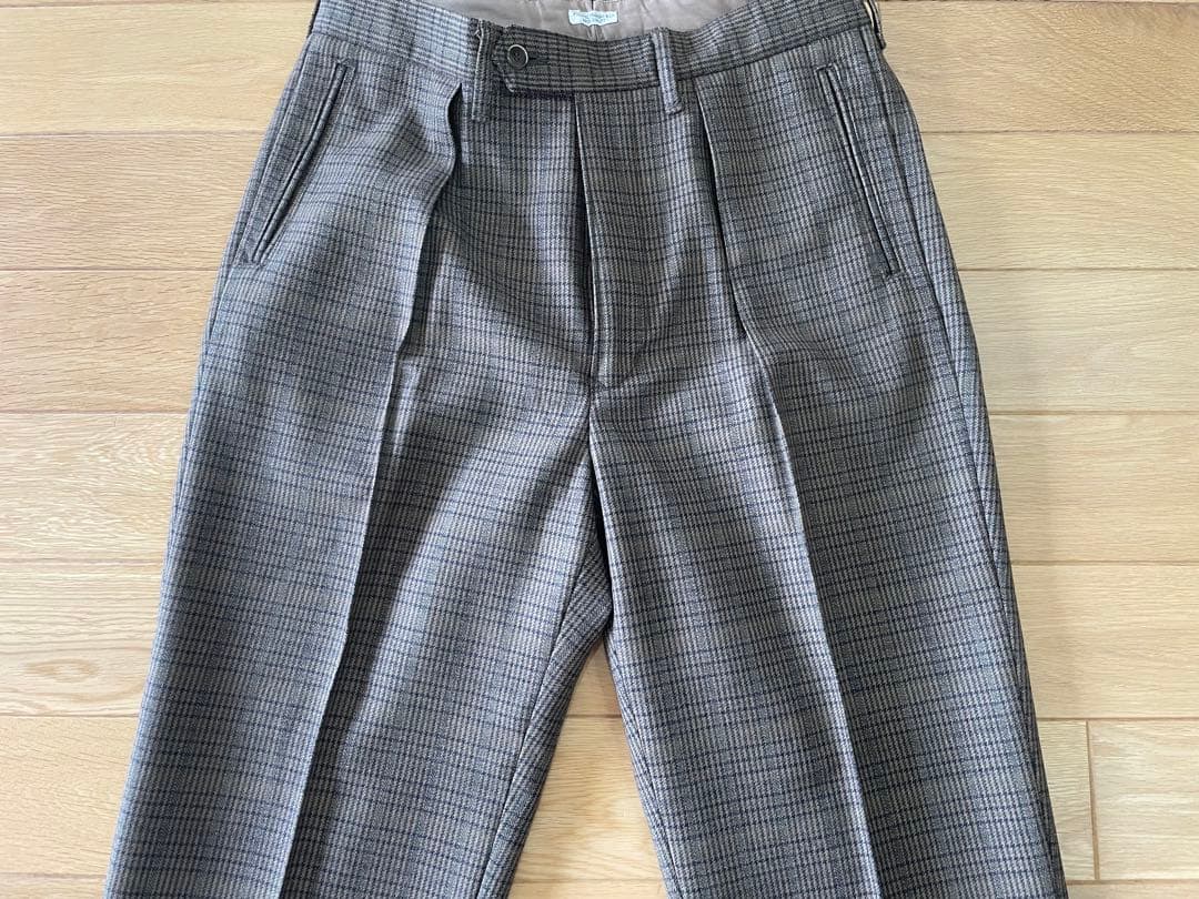 PHIGVEL GOODMAN'S PIN TUCK TROUSERS フィグベ