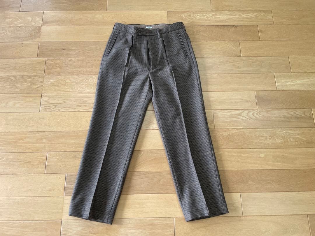 PHIGVEL GOODMAN'S PIN TUCK TROUSERS フィグベ