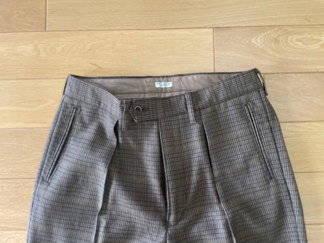 PHIGVEL GOODMAN'S PIN TUCK TROUSERS フィグベ