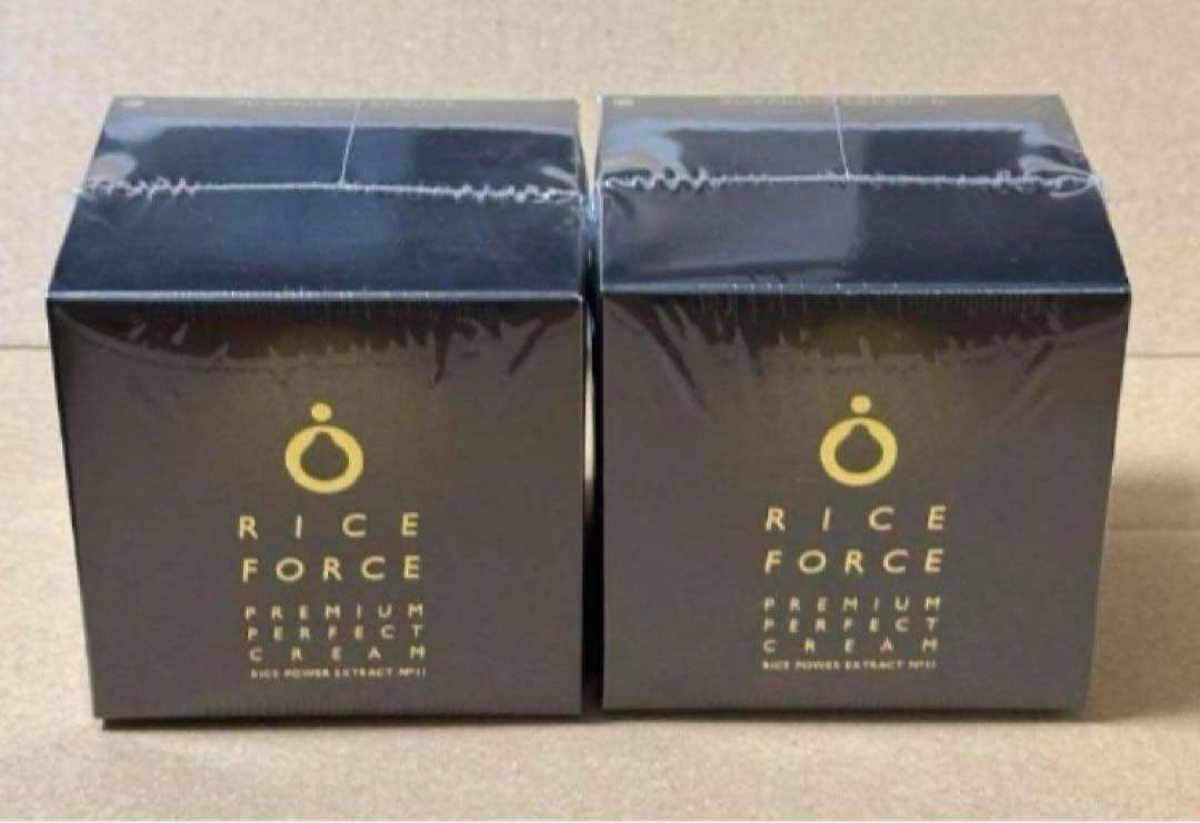 ライスフォース プレミアムパーフェクトクリーム 薬用湿潤クリームRF 30g×2