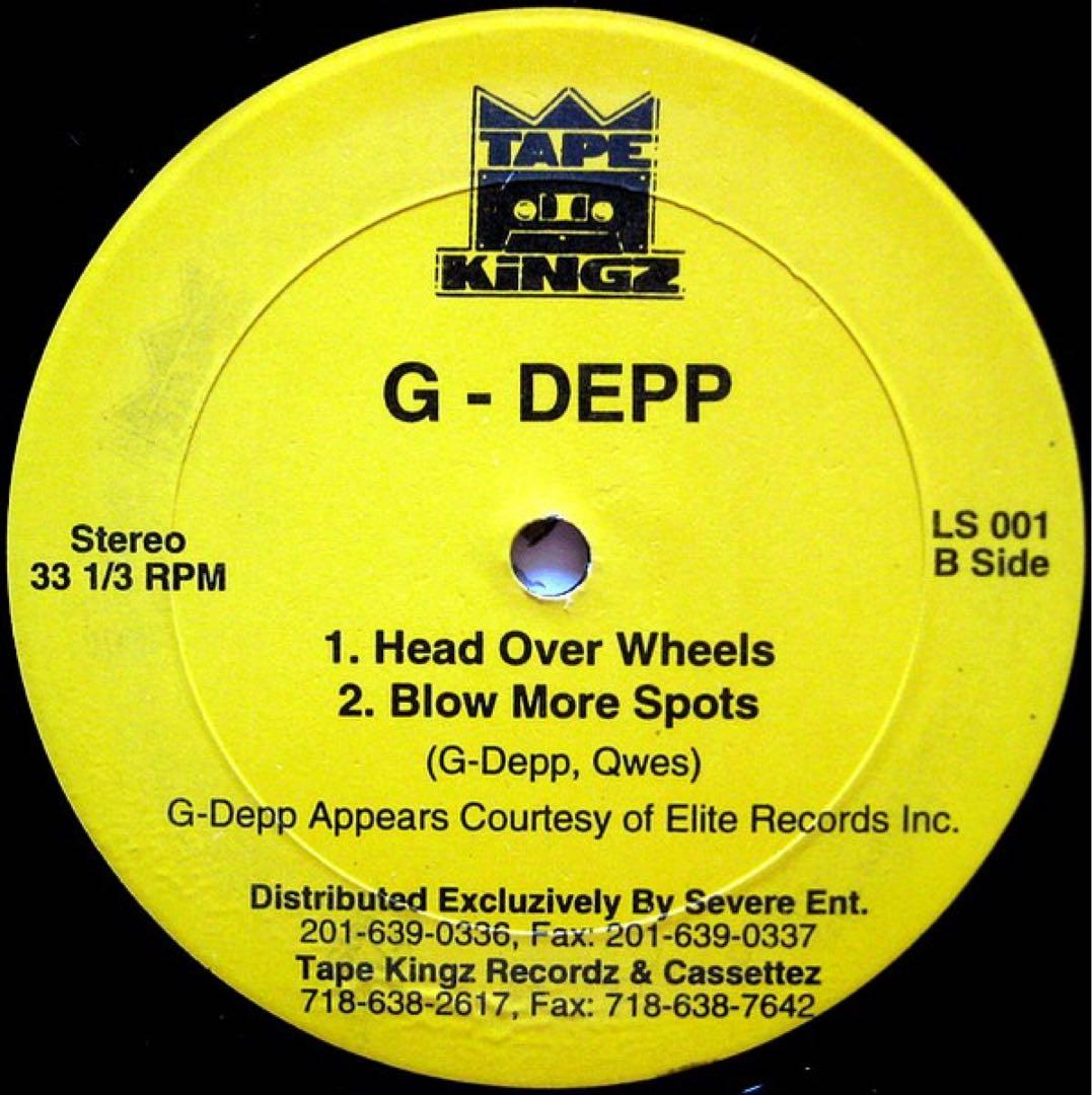 G-Depp Head Over Wheels LP レコード