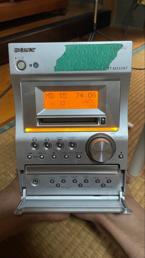Sony M333NT MD/CD/カセットデッキ