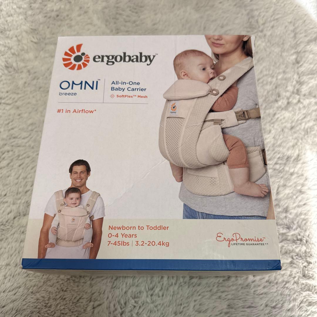 エルゴベビーOMNI Breeze 360 抱っこ紐 ナチュラルベージュ