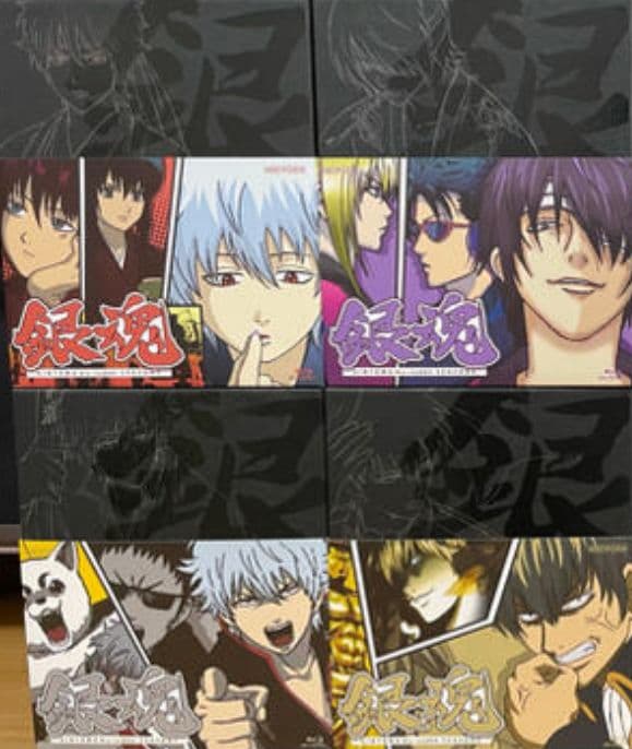 銀魂 Blu-ray Box 1、2、3、4セット