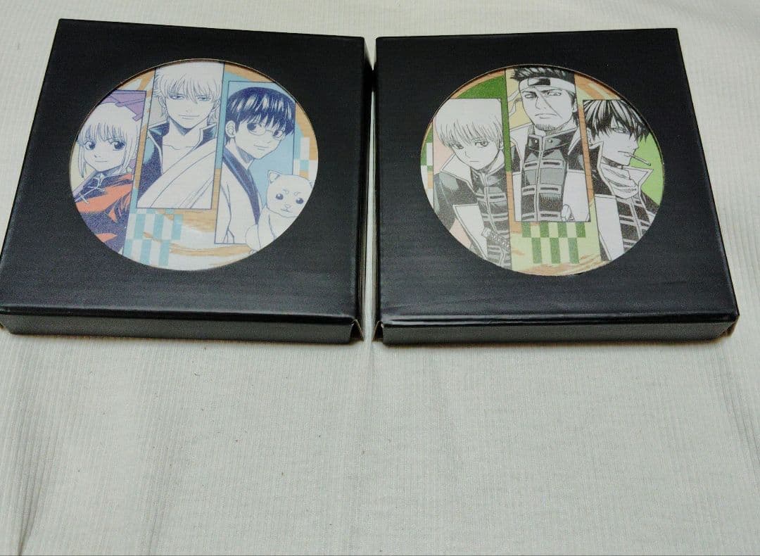 銀魂展　木製トレイ　万事屋　真選組