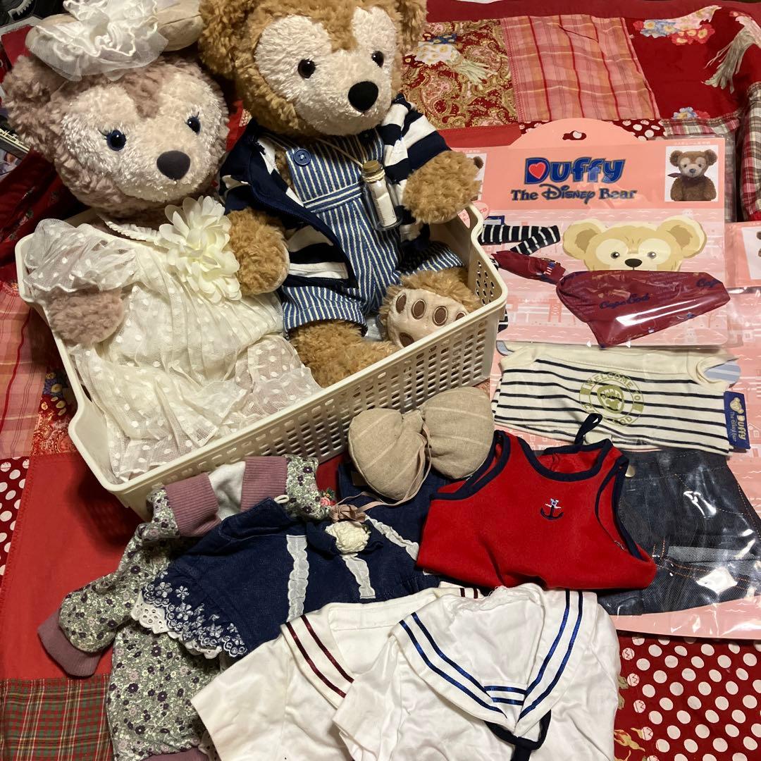 ダッフィー シェリーメイぬいぐるみと衣装セット