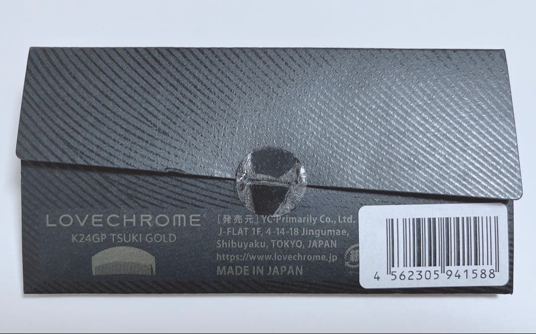 LOVECHROME K24GP TSUKI GOLDコーム